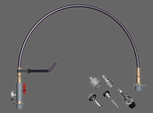 Streamline filler hose