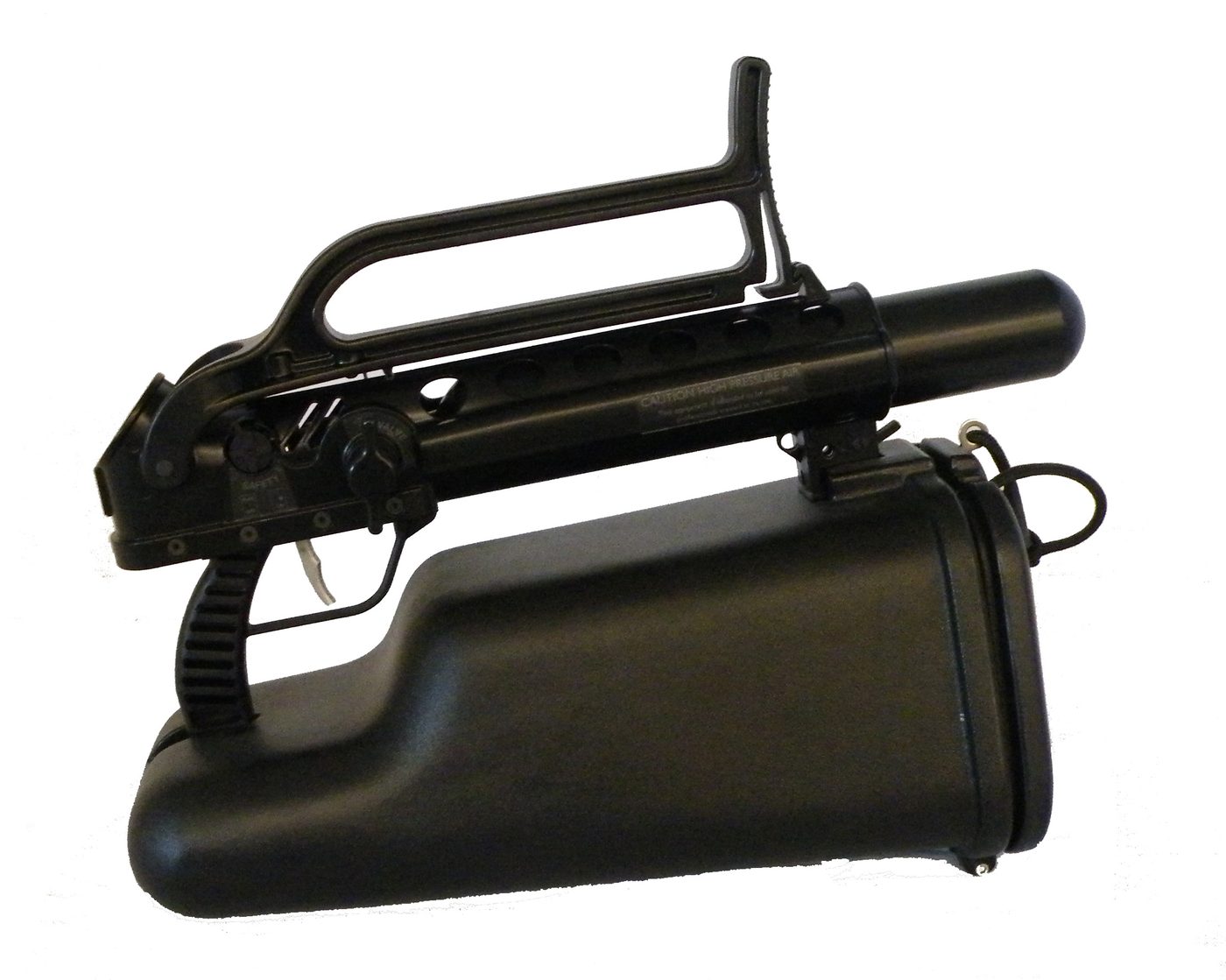 ALM launcher in black