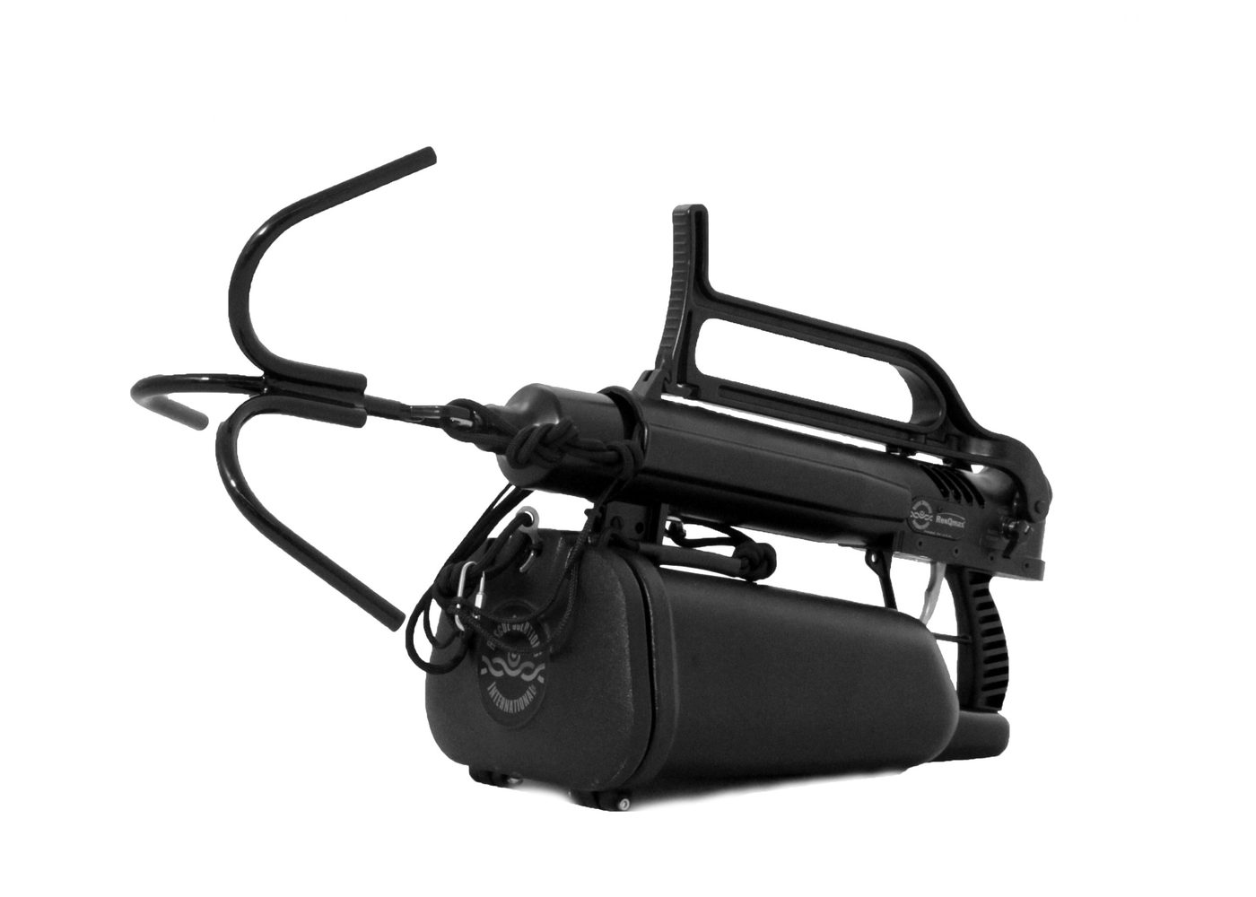 Tactical ResQmax launcher with titanium grappling hook